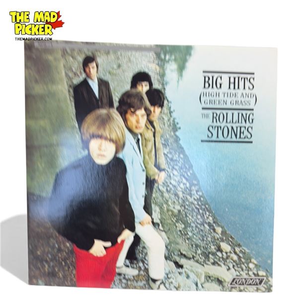 The Rolling Stones Big Hits High Tide & Green Grass Vinyl Record, In Sleeve