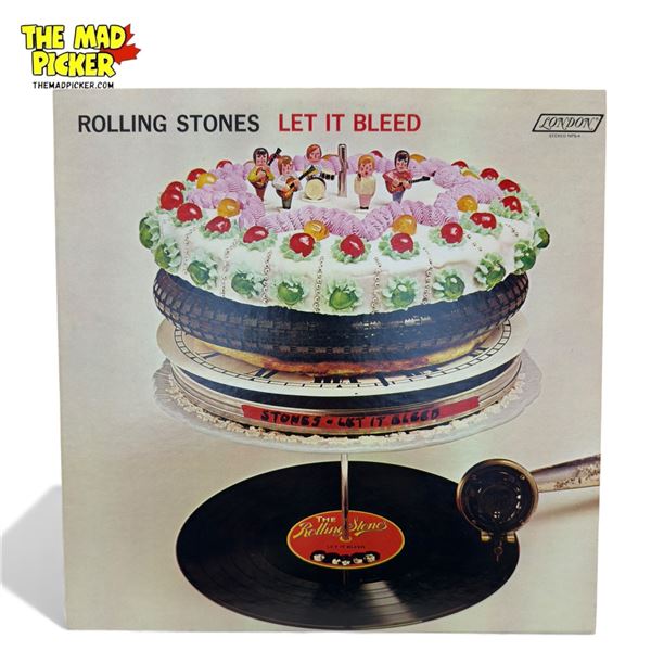 The Rolling Stones Let It Bleed Vinyl Record, In Sleeve