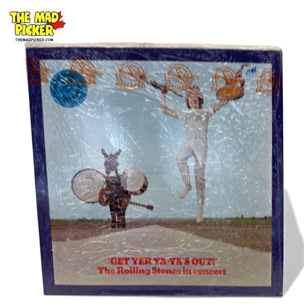 The Rolling Stones Get Yer Ya-Yas Out Colored Vinyl Record, In Sleeve