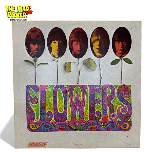 The Rolling Stones Flowers Vinyl Record, In Sleeve
