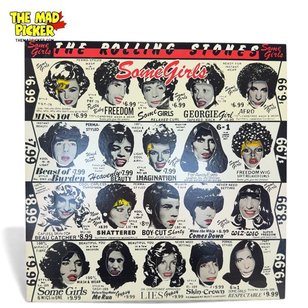The Rolling Stones Some Girls Vinyl Record