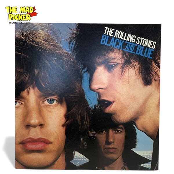 The Rolling Stones Black & Blue Vinyl Record, In Sleeve