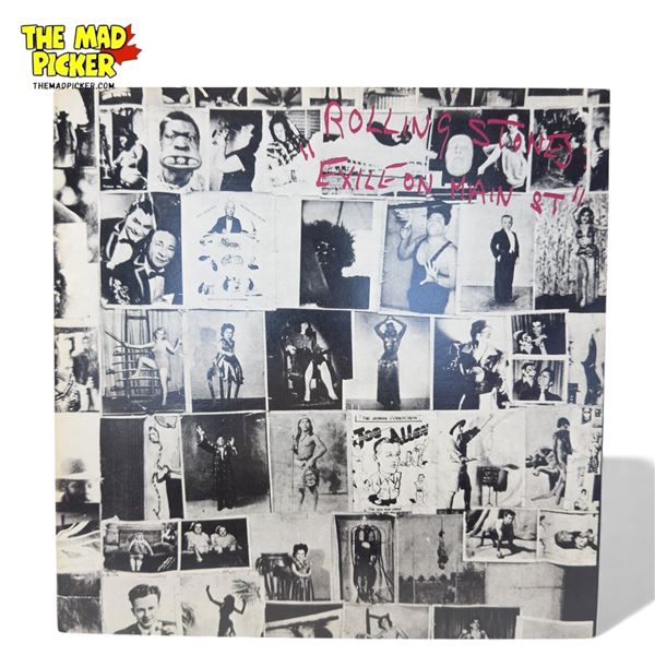 The Rolling Stones Exile On Main Street Vinyl Record, In Sleeve