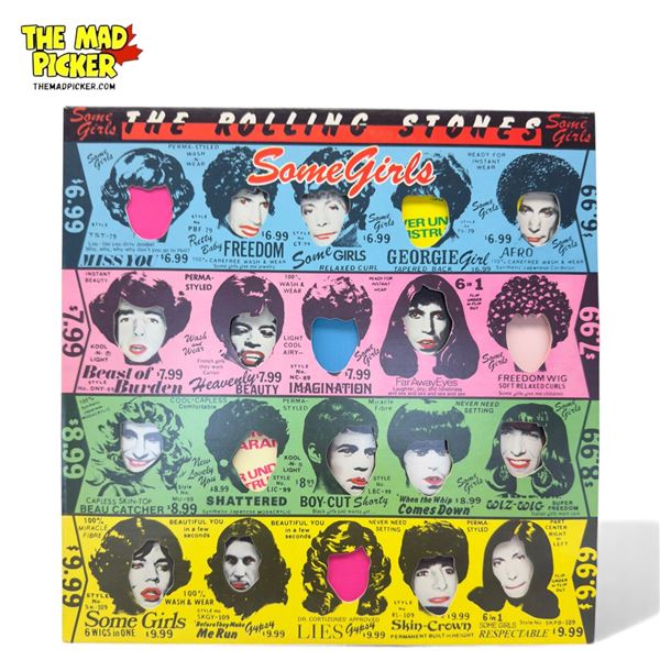 The Rolling Stones Some Girls Vinyl Record, In Sleeve