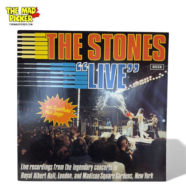 The Stones Live Vinyl Record, In Sleeve