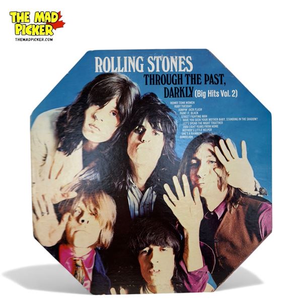 The Rolling Stones Through The Past Darkly Big Hits Vol. 2 Vinyl Record, In Sleeve