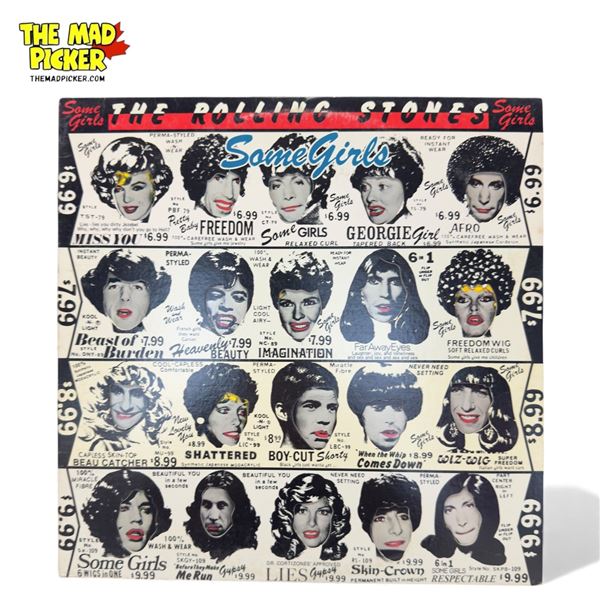 The Rolling Stones Some Girls Vinyl Record