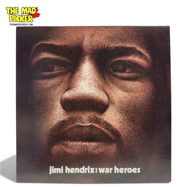Jimi Hendrix War Heroes Vinyl Record, In Sleeve