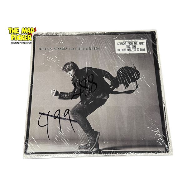 Bryan Adams Cuts Like A Knife Vinyl Record, In Sleeve Sealed