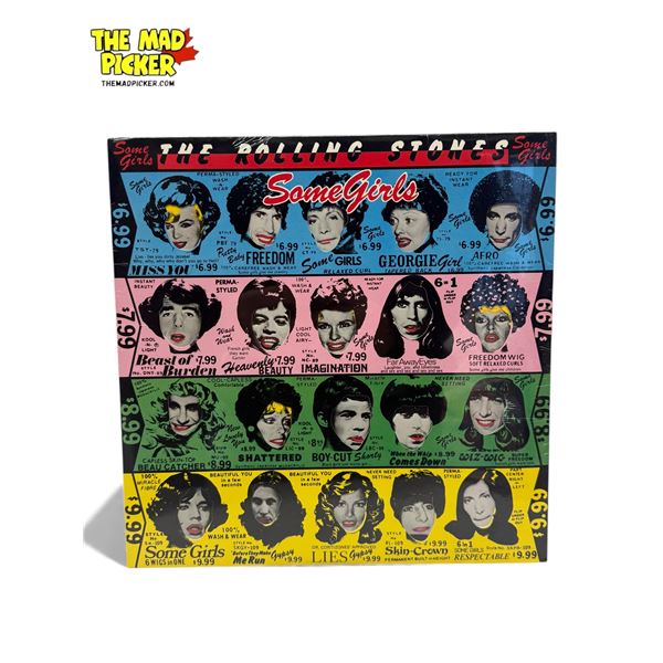 The Rolling Stones Some Girls Vinyl Record, In Sleeve Sealed