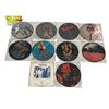 Image 4 : 10 Assorted 45S/Picture Discs, David Bowie, Genesis, Gold, Toto, Etcâ€¦