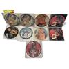 Image 1 : 9 Assorted 45 Picture Discs, No Dice, Charlie, Olivia Newton John, Etcâ€¦