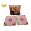 Image 1 : Rainbow Kitten Surprise Love Hate Music Box Vinyl Record With Baby Pink Colorway, In Sleeve
