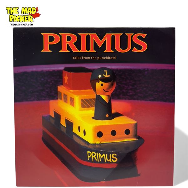 Primus Tales From The Punchbowl Vinyl Record With Magenta Colorway, In Sleeve