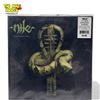 Image 8 : Nile In Their Darkened Shrines Vinyl Record With Olive Green Splatter Colorway, In Sleeve