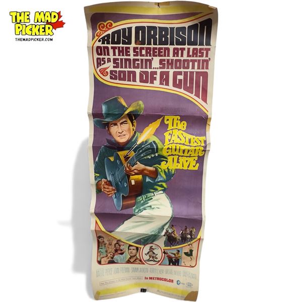 Vintage Roy Orbison In The Fastest Guitar Alive Movie Poster