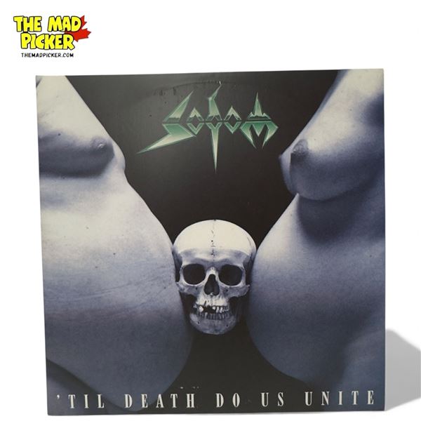 Sodom Til Death Too Us Unite Vinyl Record With Grey Colorway, In Sleeve