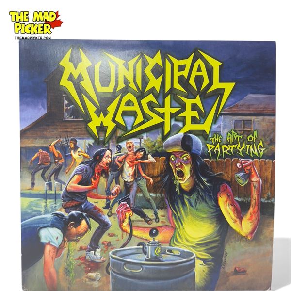 Municipal Waste The Art Of Partying Vinyl Record, In Sleeve