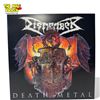 Image 2 : Dismember Death Metal Vinyl Record With Purple Black Splatter Colorway, In Sleeve