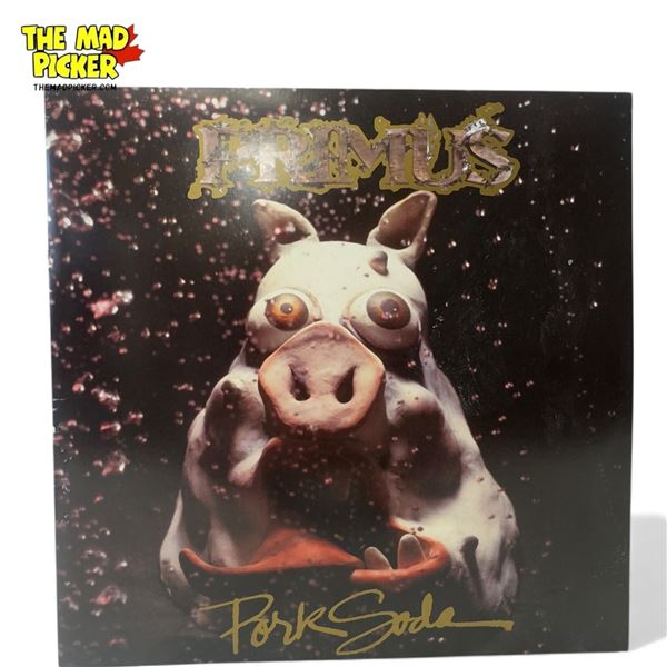 Primus Pork Soda Vinyl Record With Gold Colorway, In Sleeve