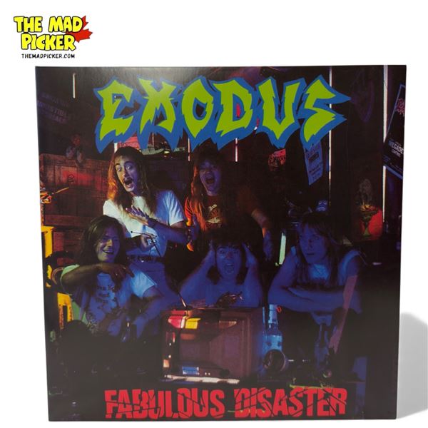 Exodus Fabulous Disaster Vinyl Picture Disc Record, In Sleeve