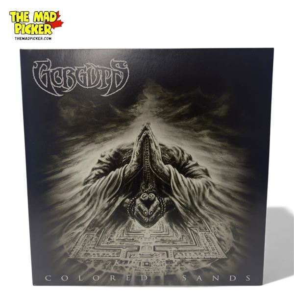 Gorguts Colored Sands Vinyl Record With White Colorway, In Sleeve