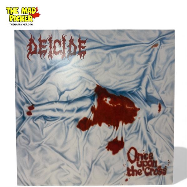 Deicide Once Upon The Cross Vinyl Record, In Sleeve