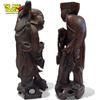 Image 3 : Pair Of Wooden Carved Chinese Wise Men