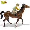 Image 1 : Porcelain Beswick Jockey On Horse