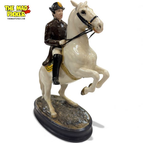 Porcelain Beswick Lipizzaner With Rider
