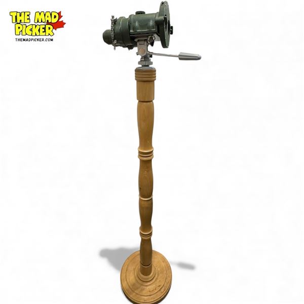 Vintage Ross London X3 1/2 Binocular Gun Sight #121047, On Stand