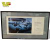 Image 1 : Framed Print Victorias Wyland Whale Mural Xiii, Signed To David Wyland