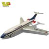 Image 1 : Vintage Battery Operated Tin Litho Modern Toys Super Vc10 Airplane