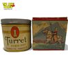 Image 1 : Vintage Turret Fine Cut Cigarette Tobacco Tin, In Original Box