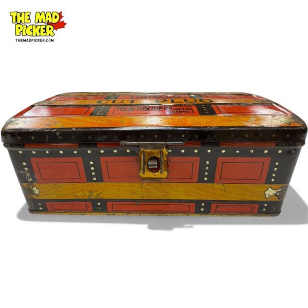 Vintage Houdes No.1 Cut Plug Tobacco 1Lb Tin