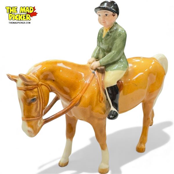 Beswick Porcelain Jockey On Horse