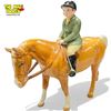 Image 1 : Beswick Porcelain Jockey On Horse