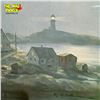 Image 3 : Vintage Framed Print "Moonlight Peggy'S Cove", Signed By Artist