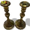 Image 2 : Vintage Pair Of Brass Candlesticks