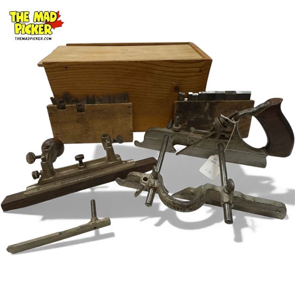 Vintage Stanley Model 45 Wood Planer, In Box