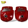 Image 1 : Vintage Pair Of Plastic Ford Red Light Caps