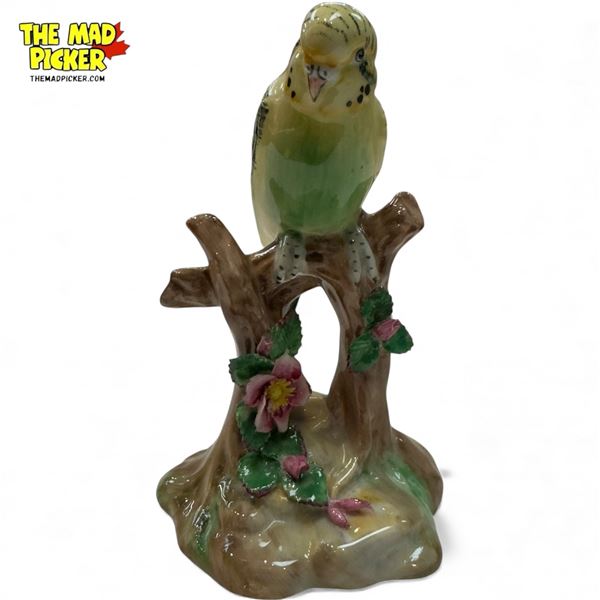 Vintage Porcelain Parrot