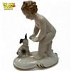 Image 1 : Vintage Porcelain Figurine Of Boy With Bunny