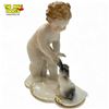 Image 2 : Vintage Porcelain Figurine Of Boy With Bunny