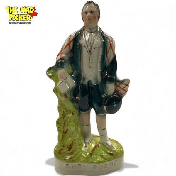 Vintage Porcelain Figure Of Rob L. Burns