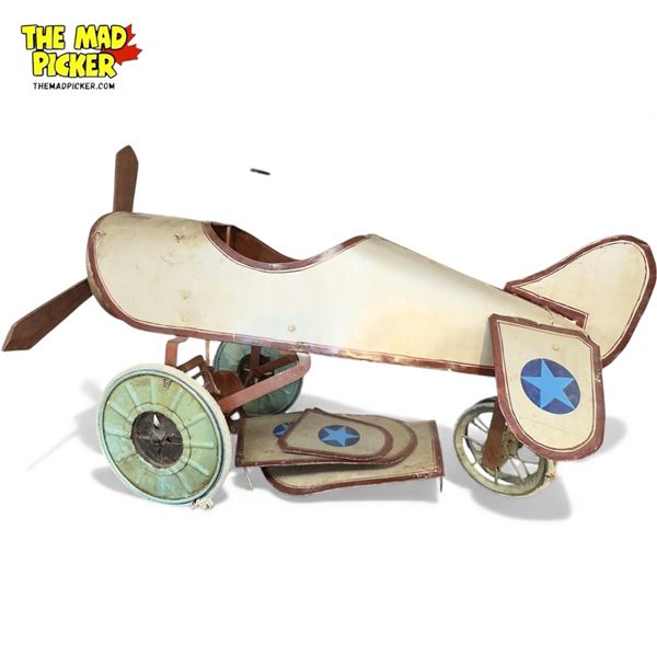 Vintage Airplane Pedal Car