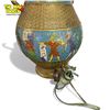 Image 3 : Vintage Cloisonne Table Top Lamp With Asian Scenes