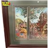 Image 2 : Large Framed Collage Of Fantasy Prints