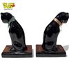 Image 3 : Pair Of Porcelain Cat Bookends
