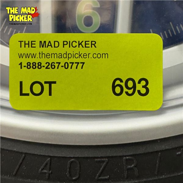 Car Wheel Wall Clock